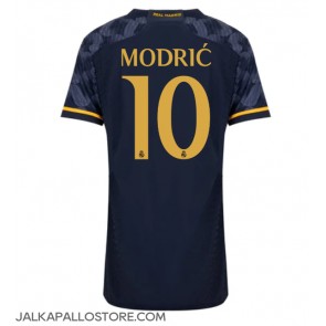 Real Madrid Luka Modric #10 Vieraspaita Naisten 2023-24 Lyhythihainen
